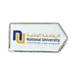 ستيكر معدني الجامعة الوطنية للعلوم والتكنولوجيا 🎓 | National University Metal Sticker - موبايل كراج