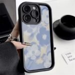 🌹 Painted Flowers Silicone Case for Samsung Galaxy