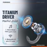 سماعة Porodo Soundtec Inova اللاسلكية المفتوحة بخاصية ENC باللون الأسود - صورة 4