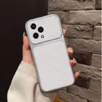 كفر جلد فاخر بإطار معدني لهونر 200 Lite - موبايل كراج