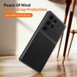 🤍 Premium Leather Case with Metallic Frame for Honor X9d / Magic8 Lite