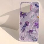 🪼 Shimmer Purple Jellyfish Case for Samsung Galaxy