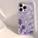 🪼 Shimmer Purple Jellyfish Case for Samsung Galaxy