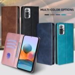 📒 Retro Magnetic Leather Book Case for Redmi