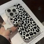 🧸 Beige Case with Little Bear and Hearts for iPhone