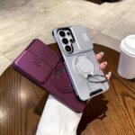 كفر حماية بغطاء كاميرا منزلق وحلقة لسامسونج جالكسي - موبايل كراج 2