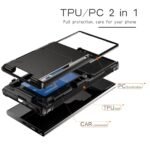 💳 Protective Case with Sliding Card Holder for Samsung Galaxy