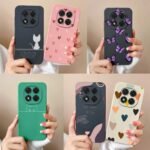 🎀 Soft Silicone Case in 40 Designs for Redmi