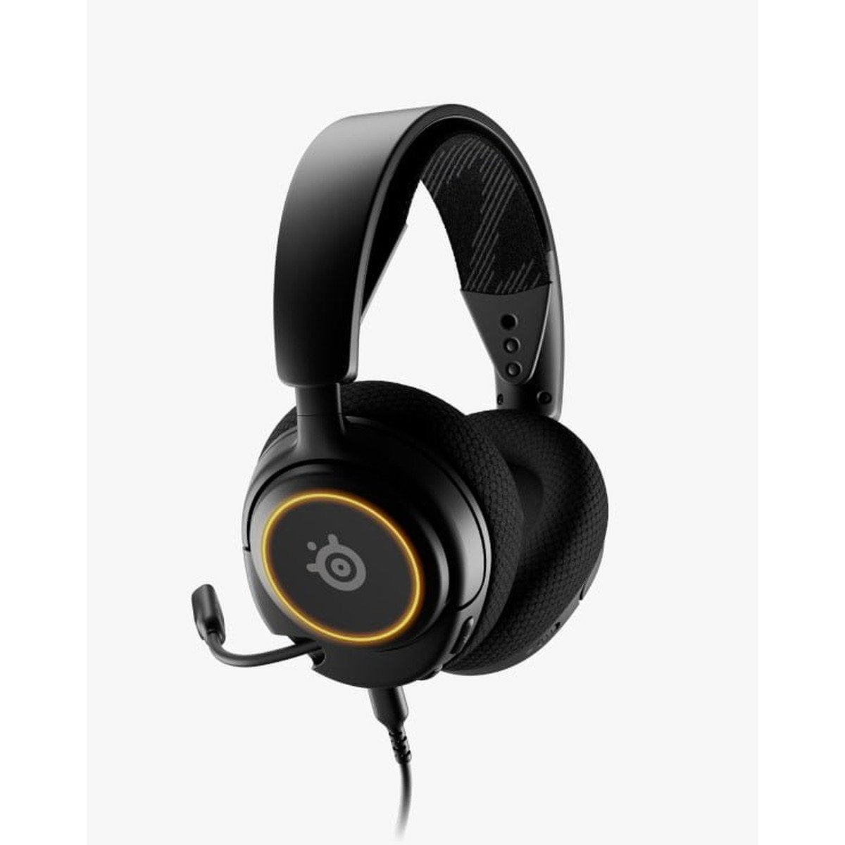 🎧 سماعة ألعاب ستيل سيريز Arctis Nova 3 أسود سماعة ألعاب ستيل سيريز أركتس نوفا 3 - أسود - موبايل كراج