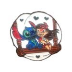 🍦👧 Cute Little Girl Metal Sticker