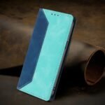 🎨 Two-Tone Leather Wallet Case for Honor