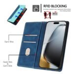 🎨 Two-Tone Leather Wallet Case for Honor