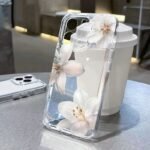 🌸 Clear Watercolour Flowers Case for Xiaomi