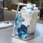 🌸 Clear Watercolour Flowers Case for Xiaomi