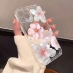 🌸 Clear Watercolour Flowers Case for Xiaomi
