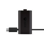 بطارية Xbox القابلة لإعادة الشحن لذراع التحكم مع كيبل USB-C