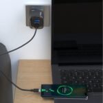 شاحن السفر Pawa Super Mini بمنفذين USB مع كيبل USB-A إلى USB-C مجدول - صورة 2