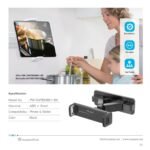 📱 Pawa Wall Retractable Tablet Stand