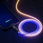 كيبل Philips من USB-C إلى USB-C بإضاءة RGB بطول 1 متر - صورة 4