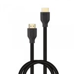 كيبل Porodo من HDMI إلى HDMI بدقة 8K بطول 3 متر باللون الأسود