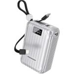 🔋 Porodo Petite 20000mAh Power Bank PD 20W Silver