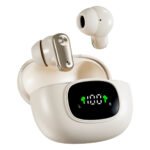 🎧 Porodo Soundtec Fora True Wireless Earbuds with Digital Display Beige