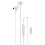 🎧 Porodo Soundtec Stereo Bass Type-C Wired Earphones White