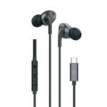 سماعة Porodo Soundtec السلكية بمنفذ Type-C باللون الأسود - صورة 2