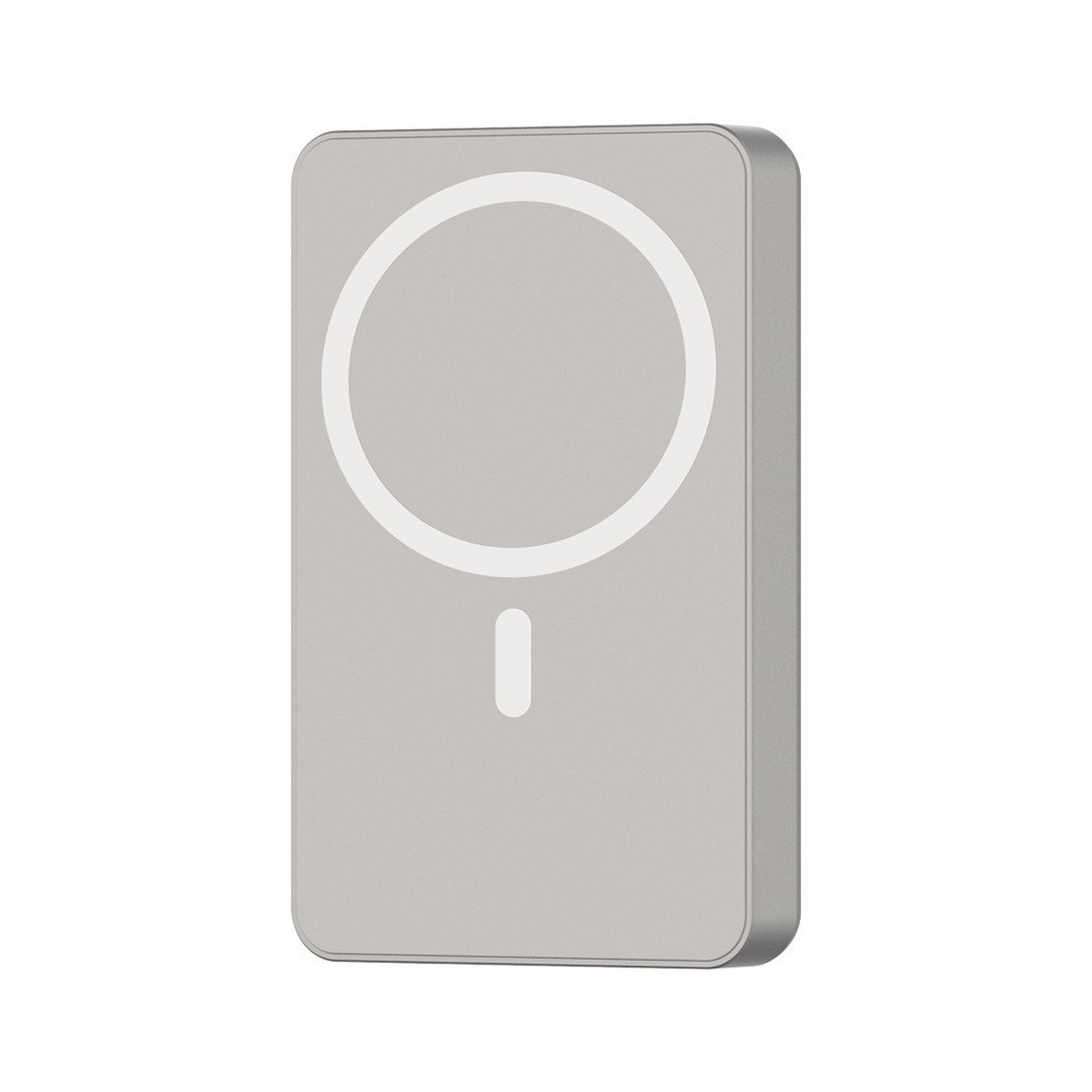 🔋 باور بنك باورولوجي MagSafe الألمنيوم 10000mAh تيتانيوم باور بنك Powerology المغناطيسي MagSafe من الألمنيوم بسعة 10000mAh بلون التيتانيوم