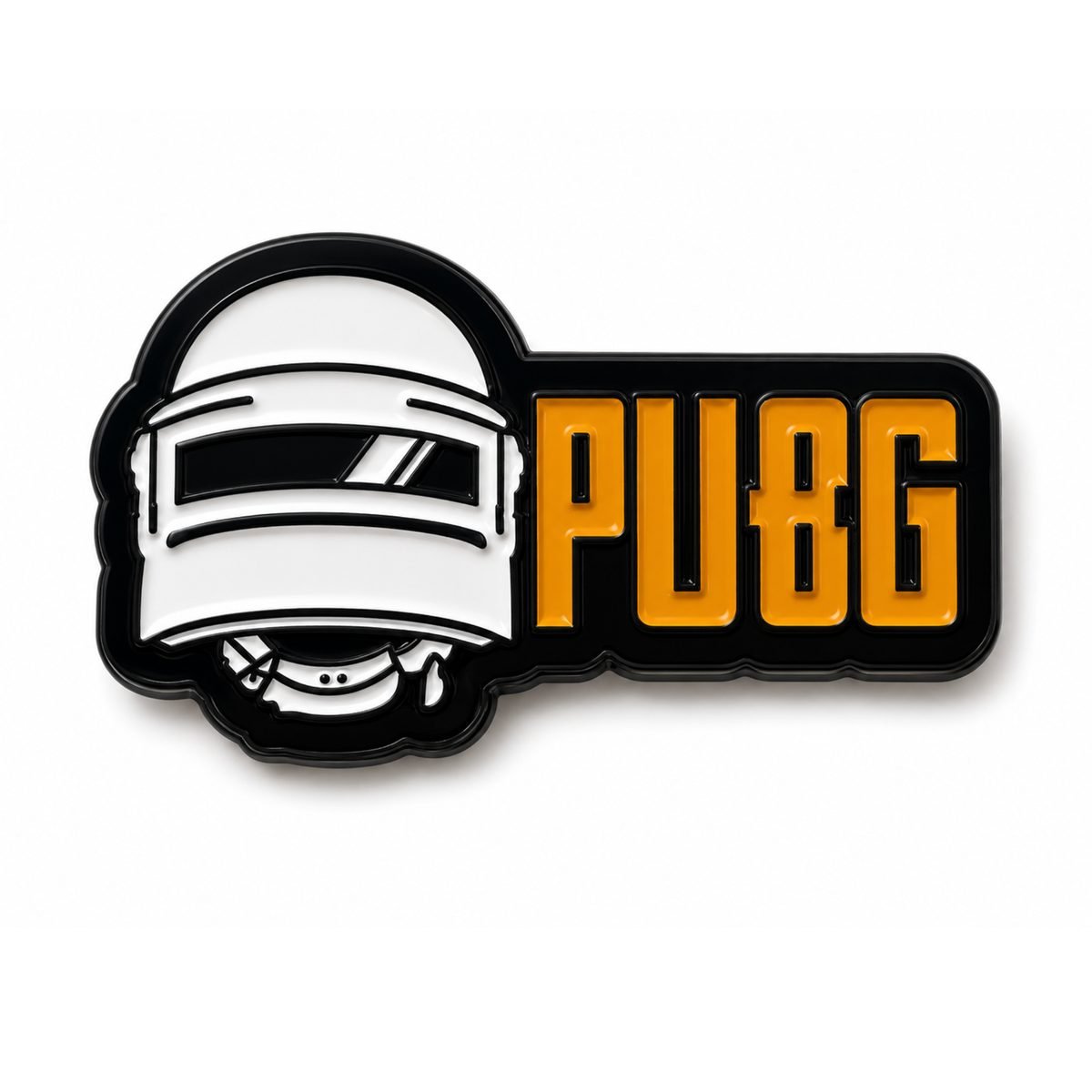 🎮 PUBG helmet metal sticker 🎮 PUBG Helmet Metal Sticker