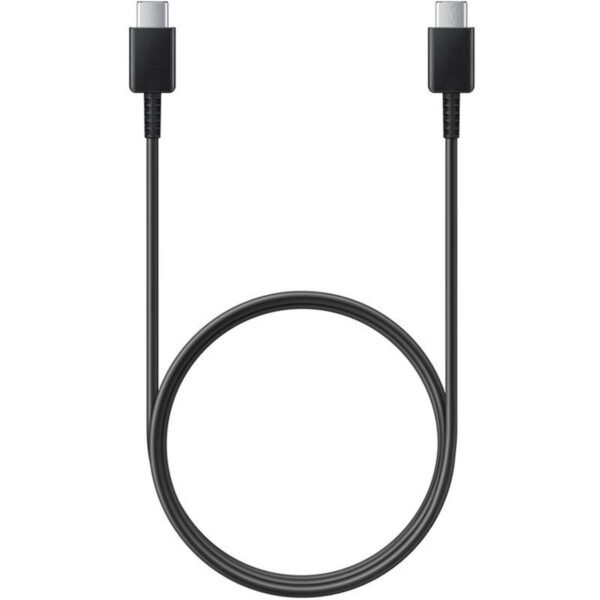 كيبل Samsung الأصلي من USB-C إلى USB-C بطول 1 متر باللون الأسود