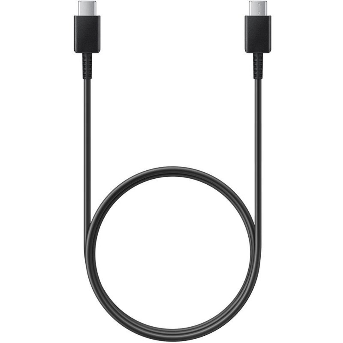 🔌 كيبل سامسونج الأصلي USB-C إلى USB-C بطول 1 متر أسود كيبل Samsung الأصلي من USB-C إلى USB-C بطول 1 متر باللون الأسود