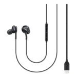 سماعة Samsung السلكية بمنفذ Type-C بصوت AKG باللون الأسود