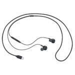 سماعة Samsung السلكية بمنفذ Type-C بصوت AKG باللون الأسود - صورة 2