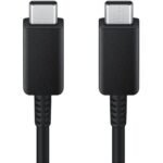 كيبل Samsung من USB-C إلى USB-C 5A بطول 1.8 متر باللون الأسود - صورة 3