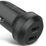 شاحن السيارة Smartix Premium بمنفذي USB-C PD باللون الأسود - صورة 2