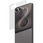 حماية شاشة Smartix UltraGuard الشفافة لسامسونج جالكسي Z Flip8 - صورة 4