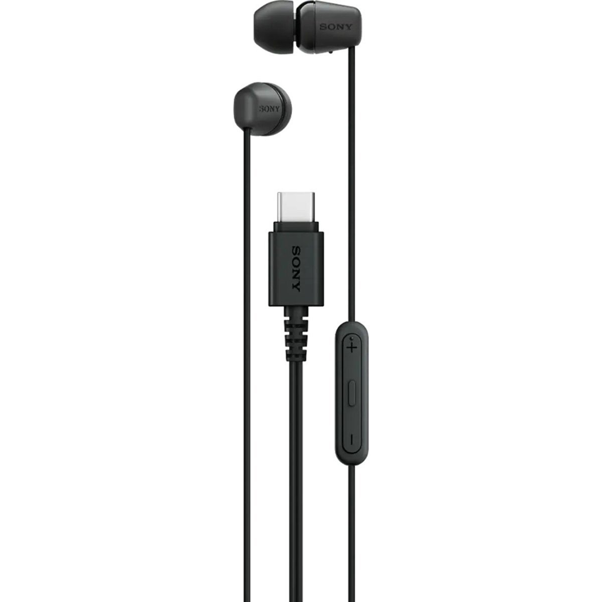 🎧 سماعة سوني السلكية USB-C سماعة Sony IER-EX15C السلكية بمنفذ USB-C داخل الأذن باللون الأسود