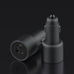 شاحن سيارة Xiaomi بقوة 67W بمنفذين باللون الأسود - صورة 4