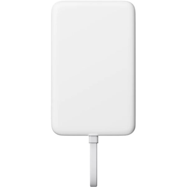 باور بنك Xiaomi اللاسلكي بسعة 10000mAh باللون الأبيض
